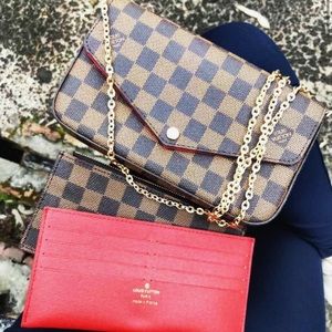 DESIGNER Set: Satchel, Wallet, Coin Purse👜